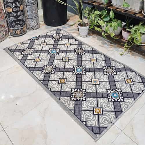 تصویر 2 از گلیم فرش پذیرایی لوکس با طراحی خاص و زیبا